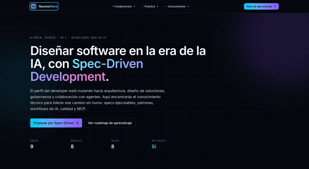 Imagen del proyecto NoumorDevs Website